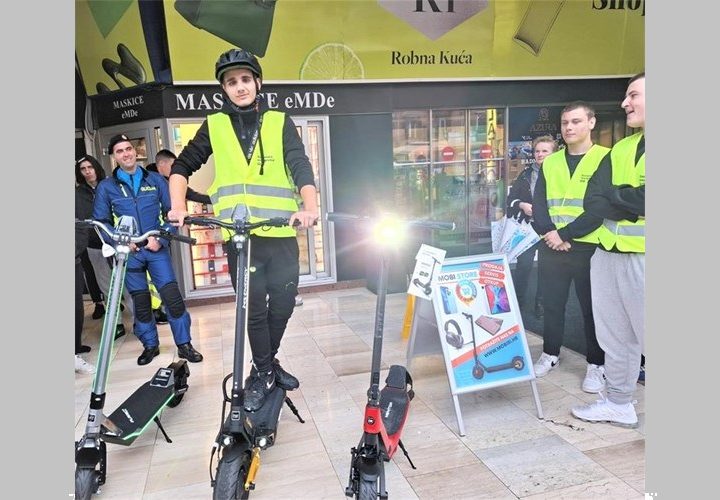 Kampanja posvećena romobilima: Dva kotača nisu igračka! Sigurnost je prva zadaća!