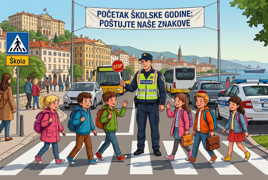 Akcija Poštujte naše znakove za siguran početak nove školske godine